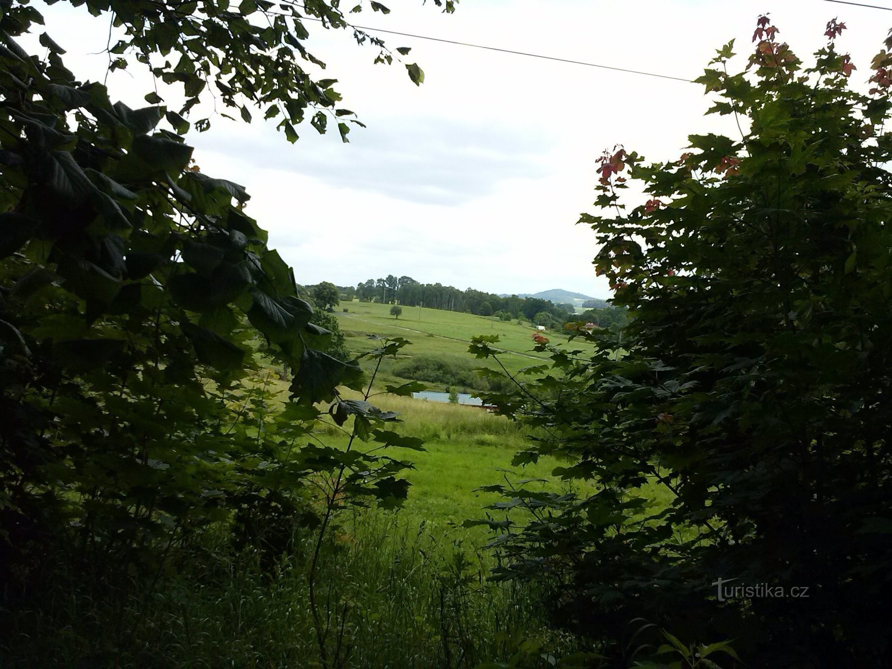 1.Cestou ze strážného vrchu do Horního Jindřichova...