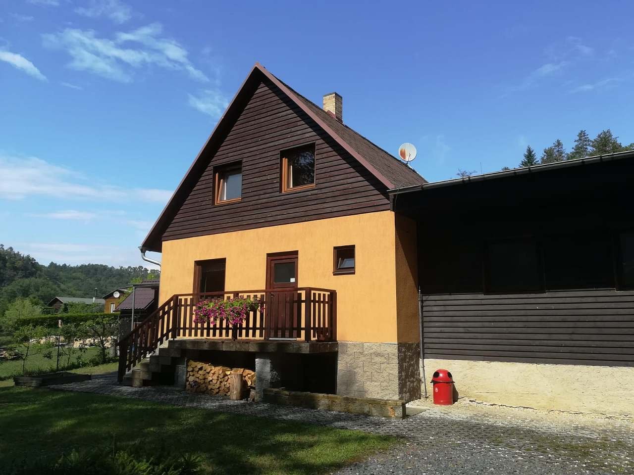 Adelčin přístav pronájem Chata Sýkořice