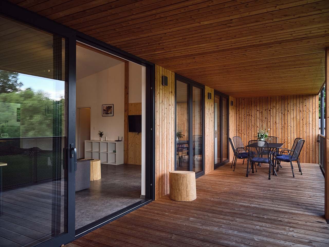 apartmán č.1 terasa