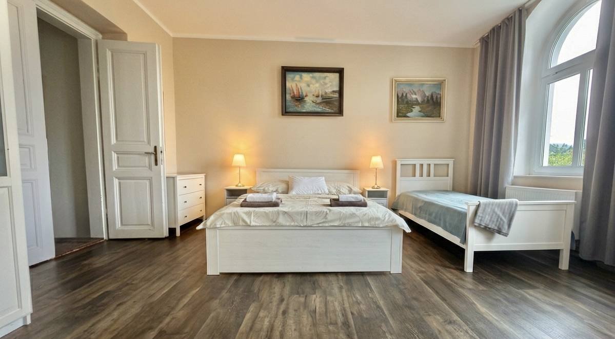 Apartmán II - ložnice