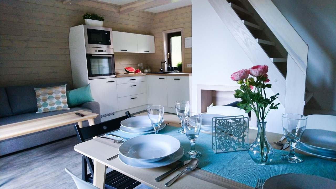 Apartmán II. s plně vybavenou kuchyňskou linkou