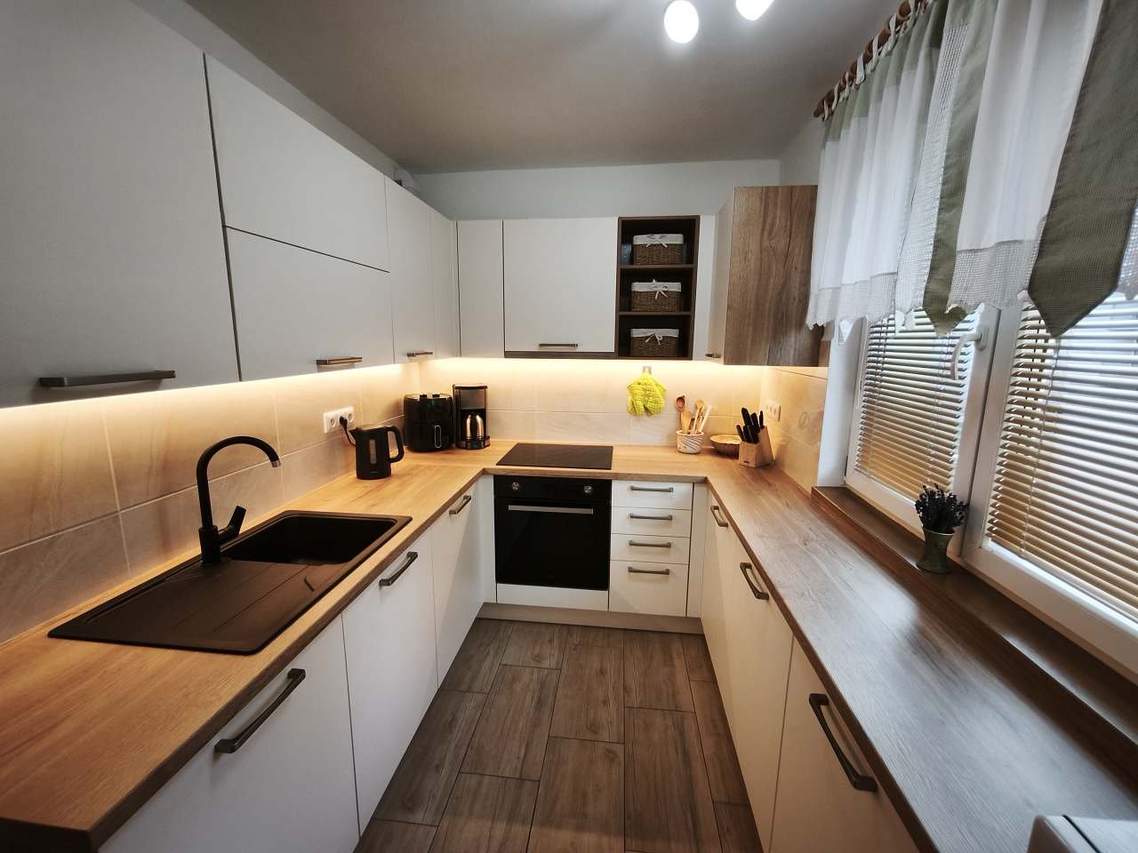 Apartmán Jako doma u Lipna - Kuchyně