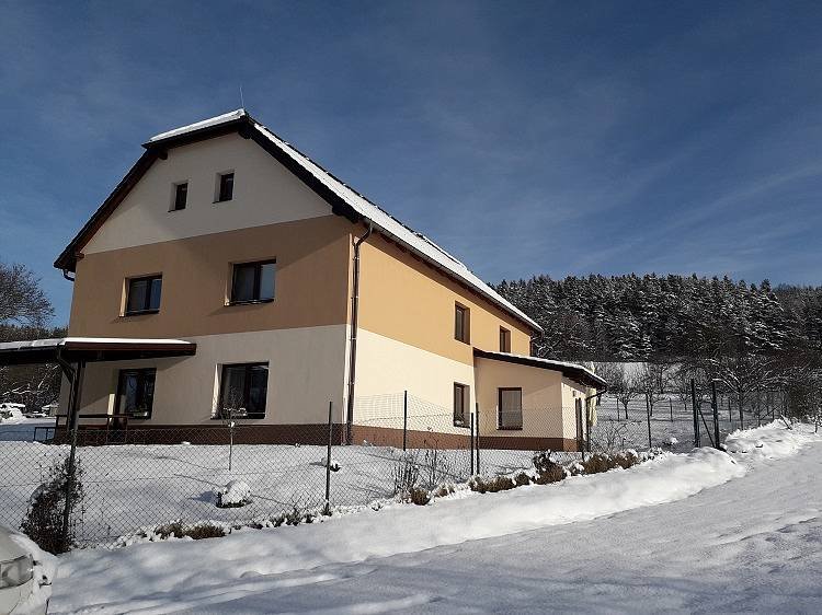 Apartmán v zimě