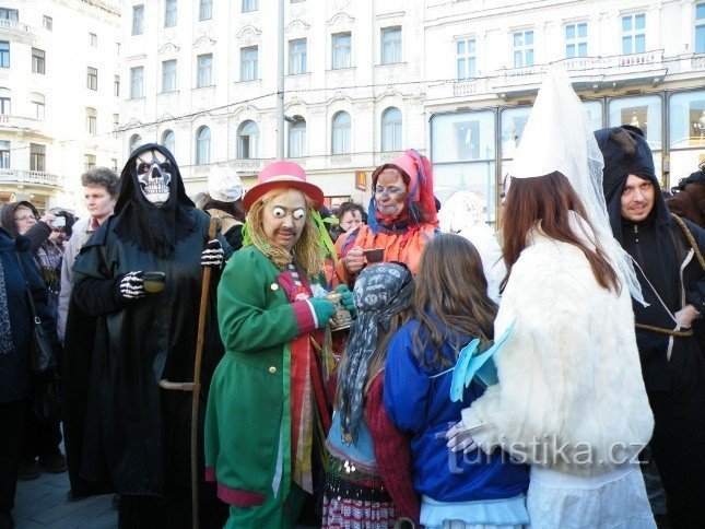 Brněnský masopust 2011 - nám.Svobody
