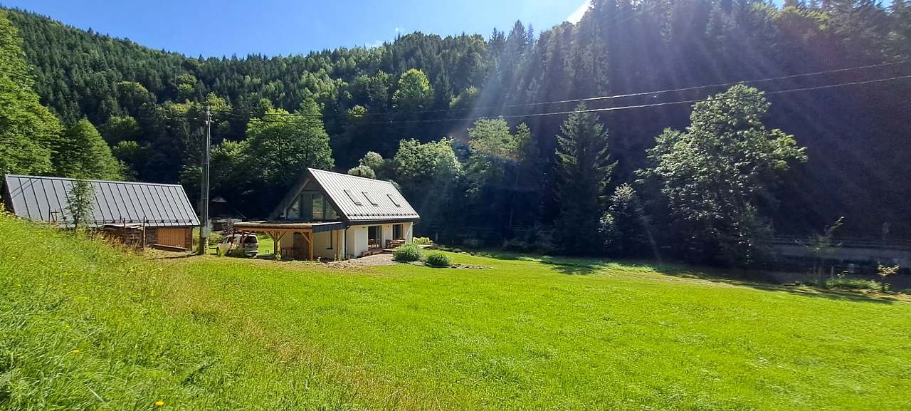 Celkový pohled na údolí U splavu