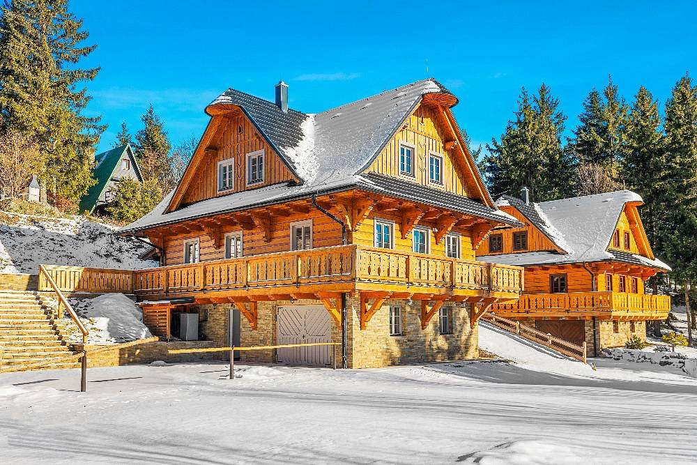 Chalet Kohútka-pohled z příjezdové cesty