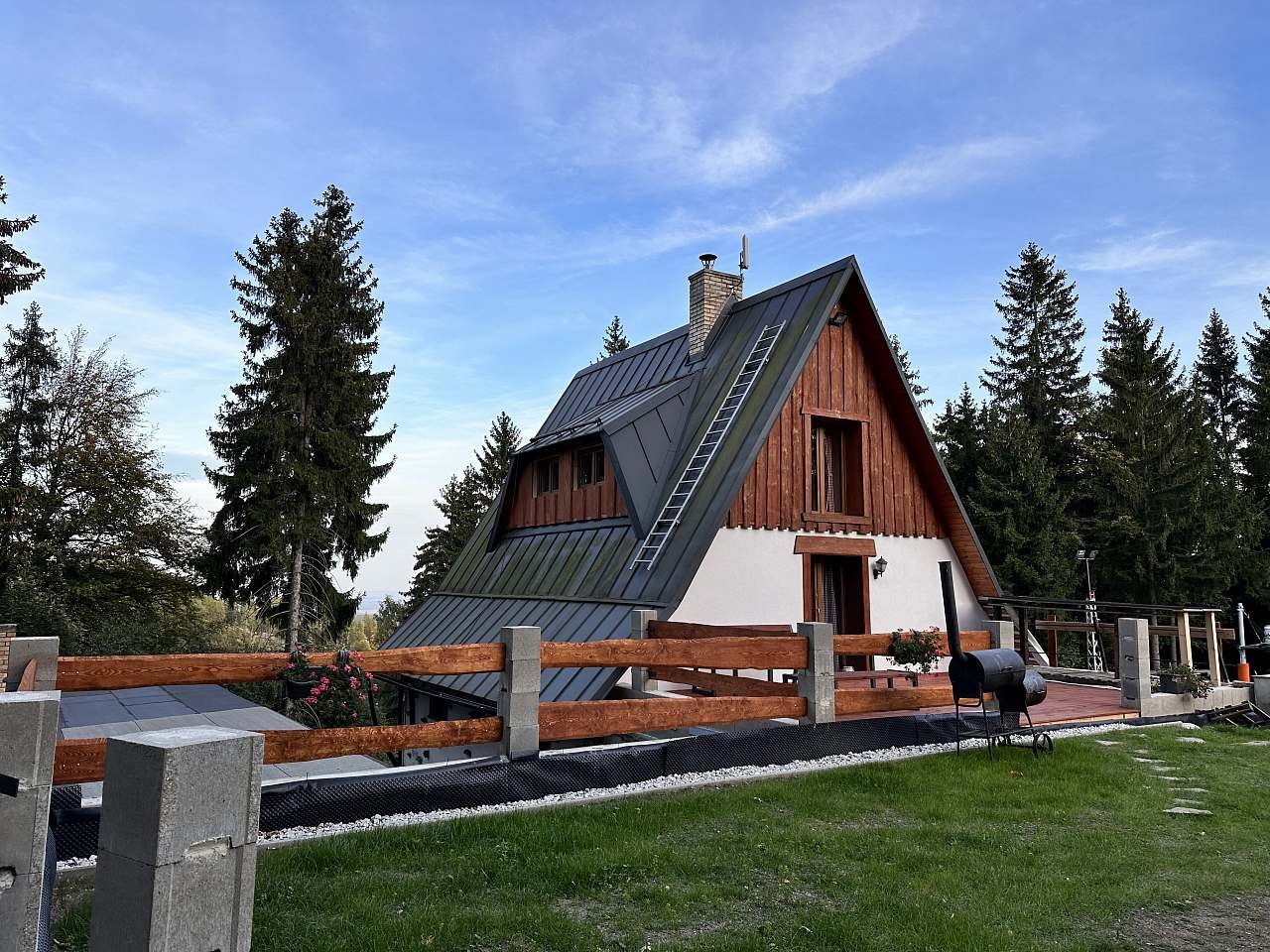 Chaloupka v novém kabátu