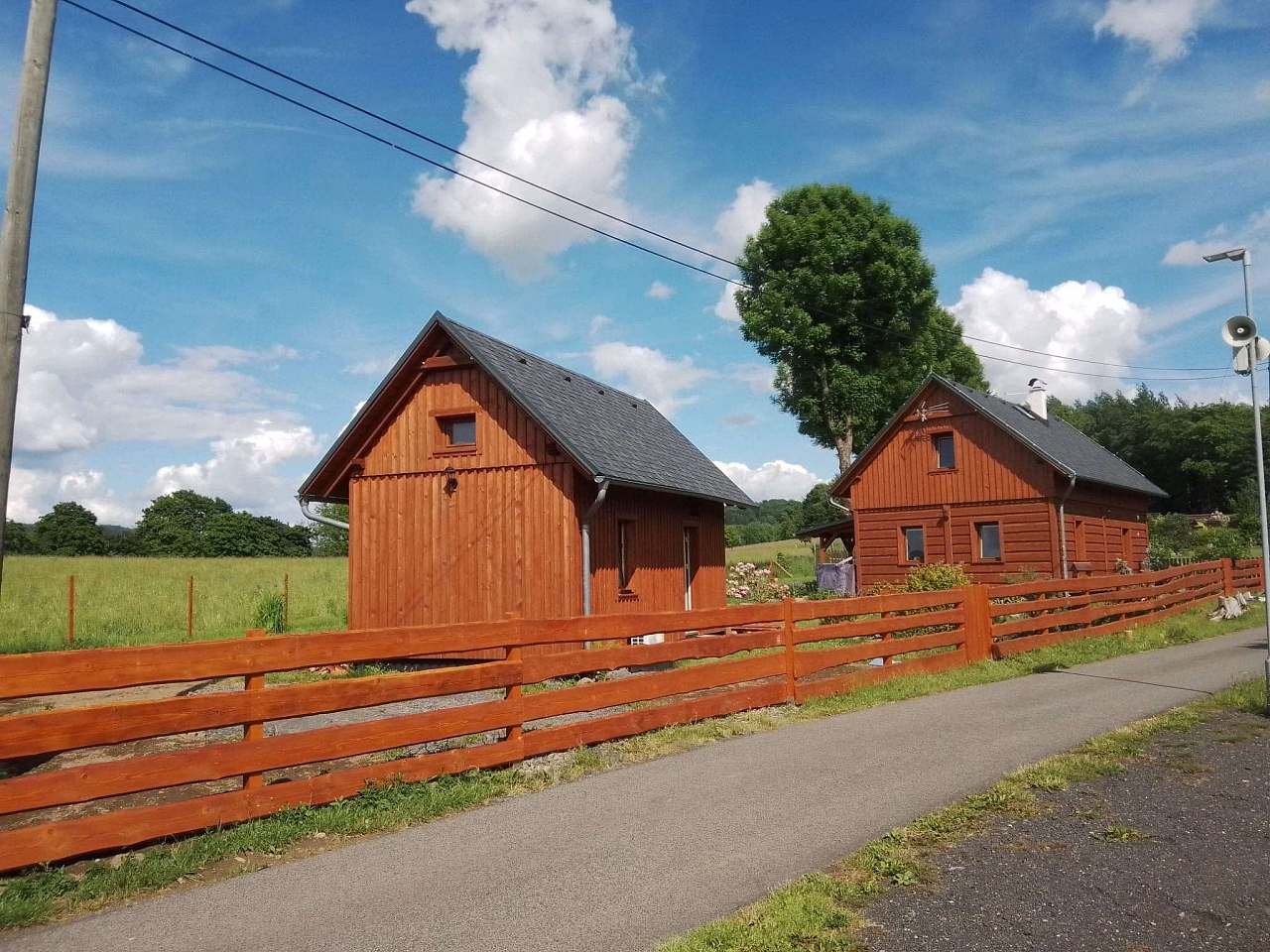 Chaloupky Nixdorf letní