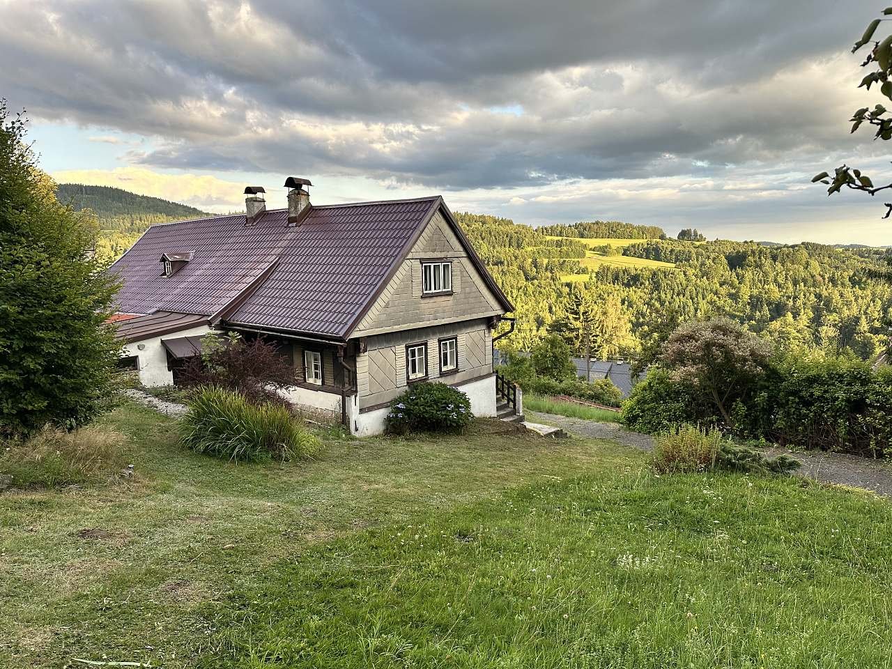 Chalupa a její výhled