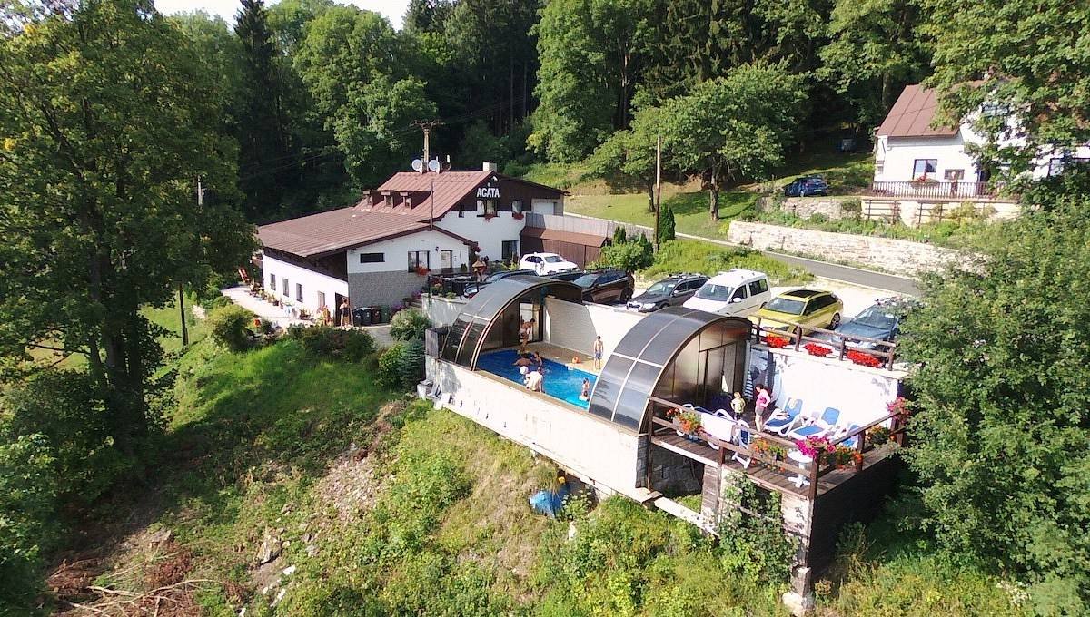 Chalupa Agáta Krkonoše v létě