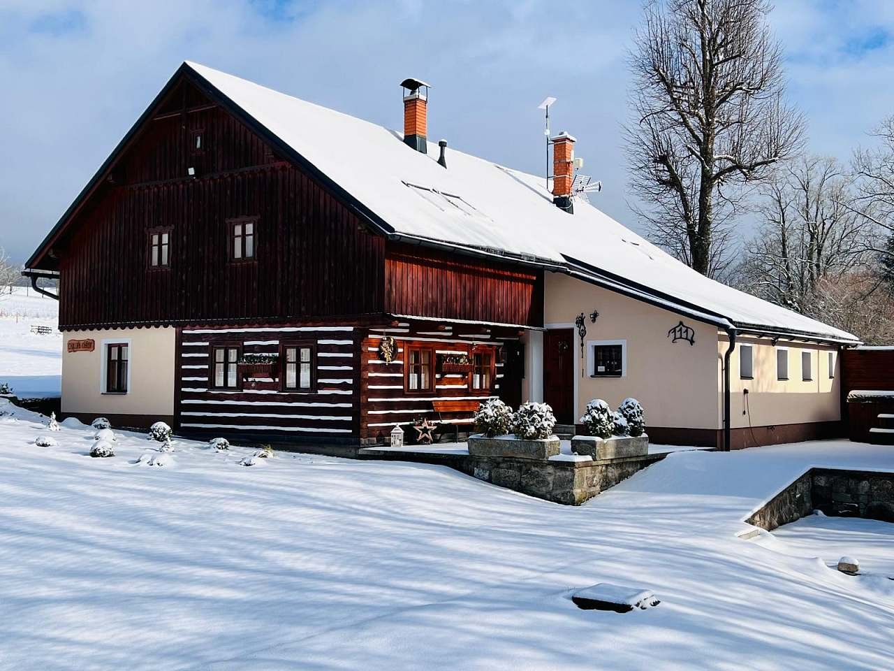 Chalupa Chřiby exteriér