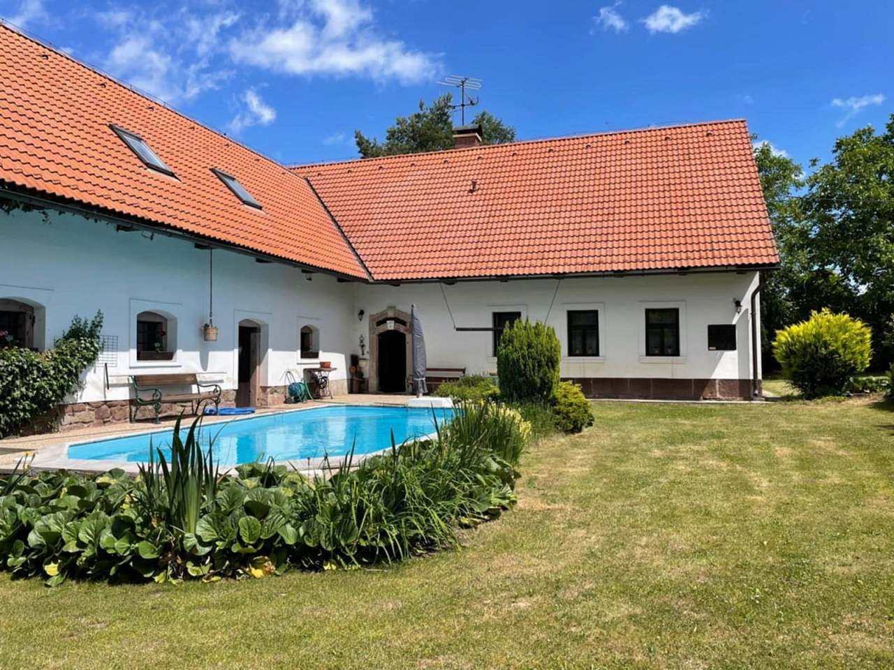 Chalupa Elli s bazénem