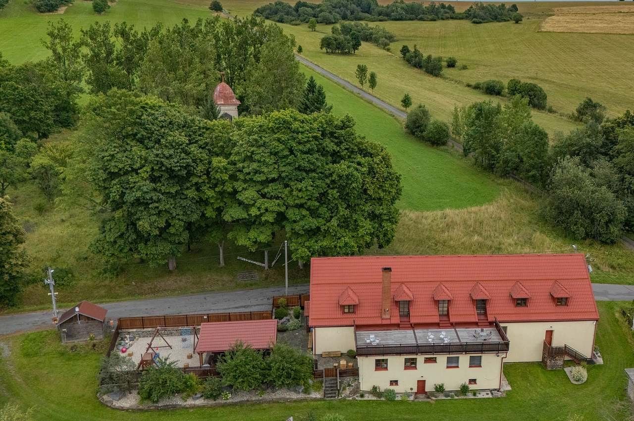 Chalupa pro skupiny, Jeseníky, 26 osob