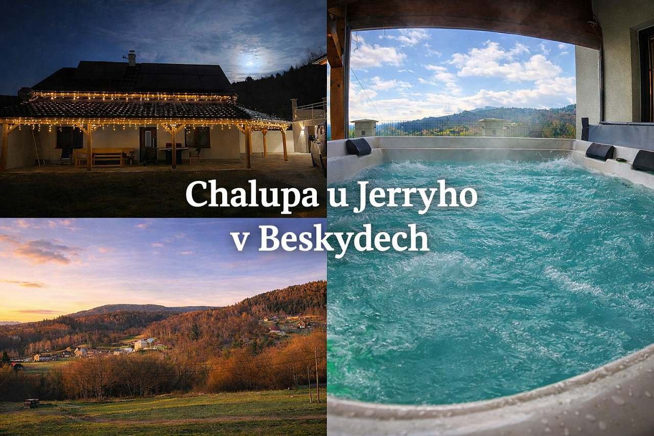 Chalupa u Jerryho s krásnými výhledy do okolí