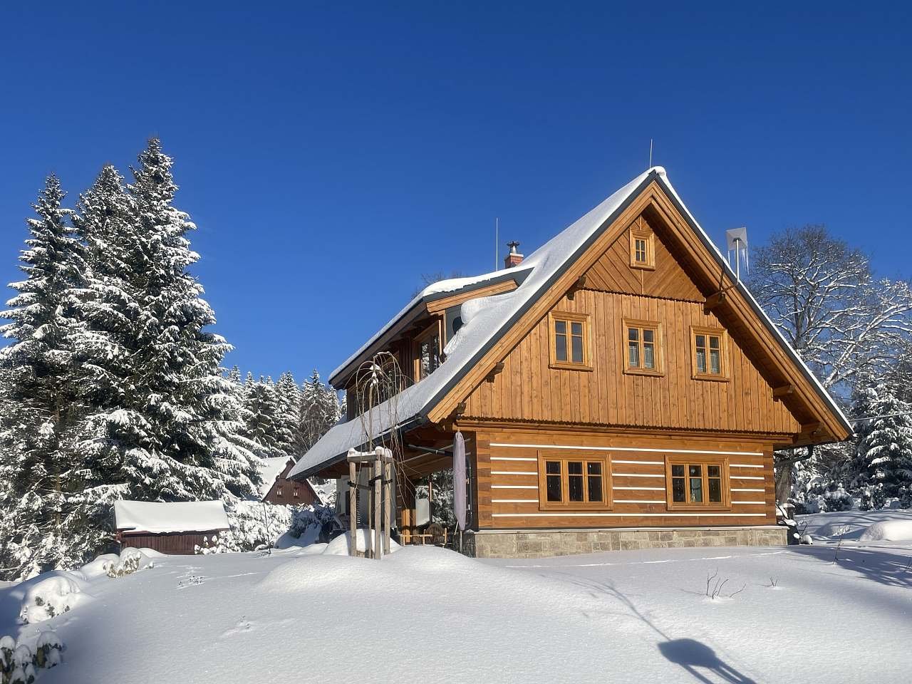 Chalupa U Tří srnek - Albrechtice v Jizerských horách