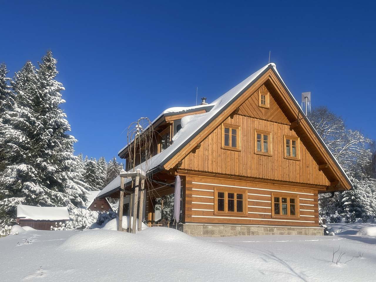 Chalupa U Tří srnek - Albrechtice v Jizerských horách