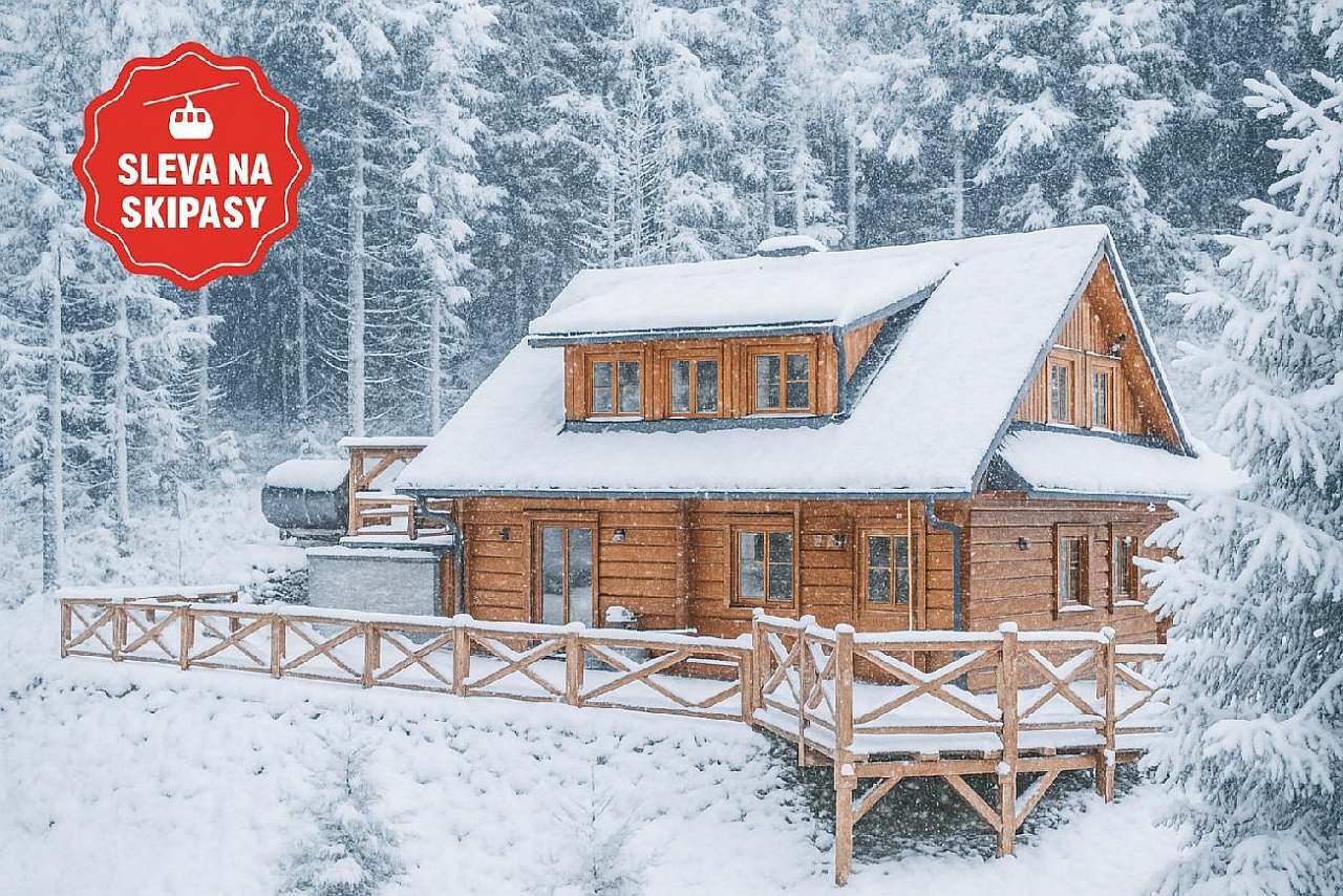 chalupa v zimě