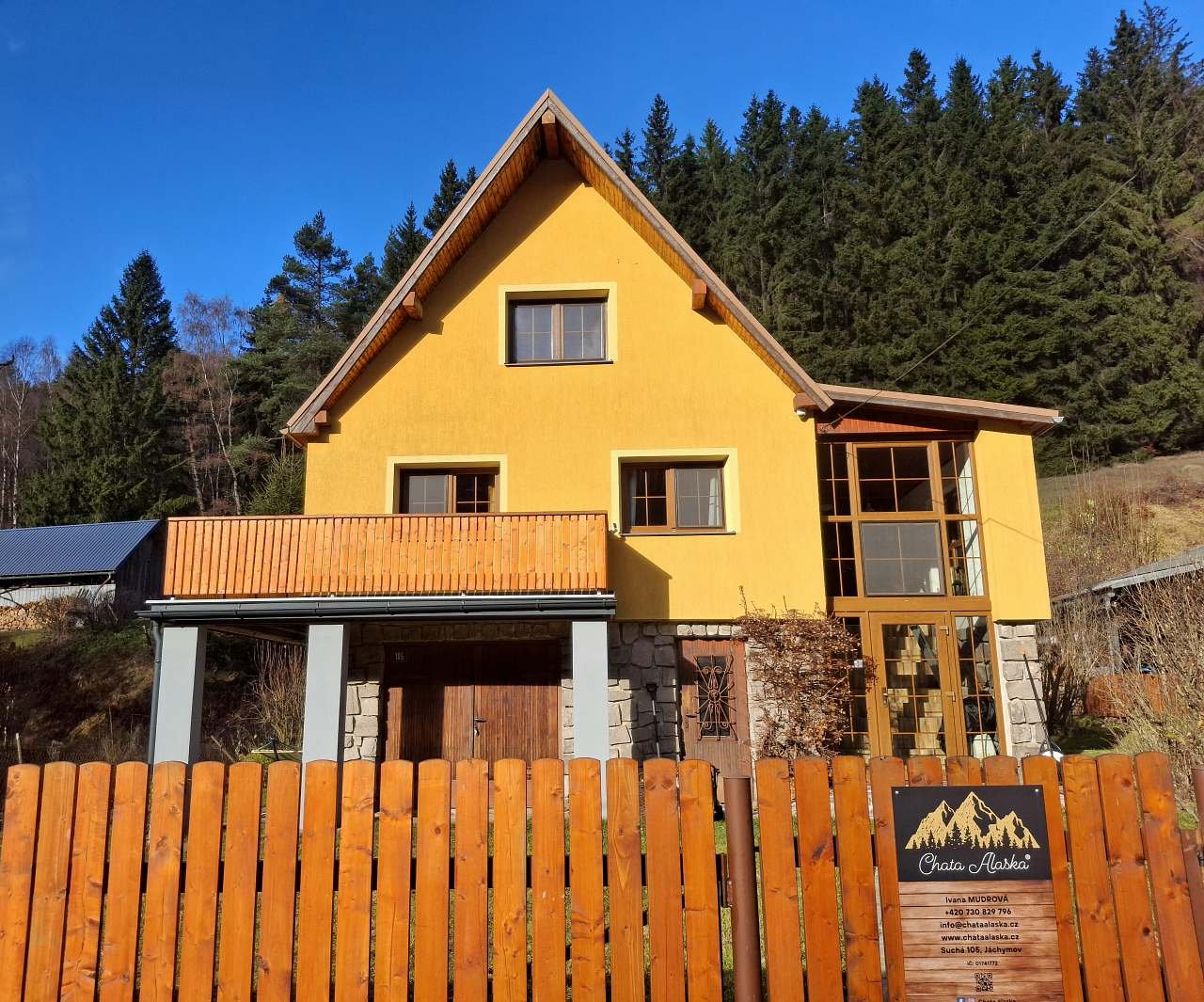 Chata ALASKA ubytování pod Klínovcem