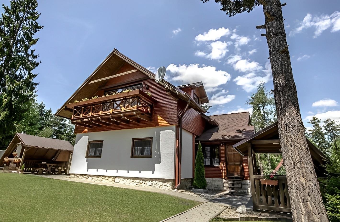 chata Bystrina s jacuzzi kaďou a saunou