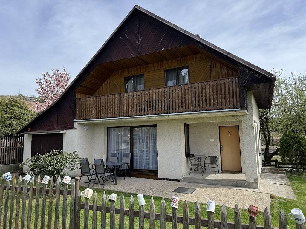 chata Jaruška - čelní pohled