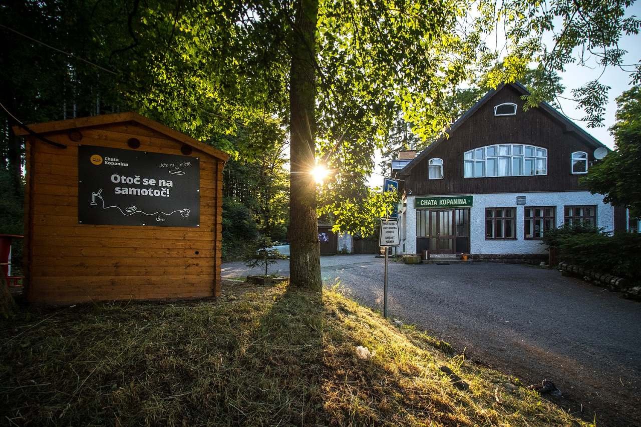 Chata Kopanina a samotoč