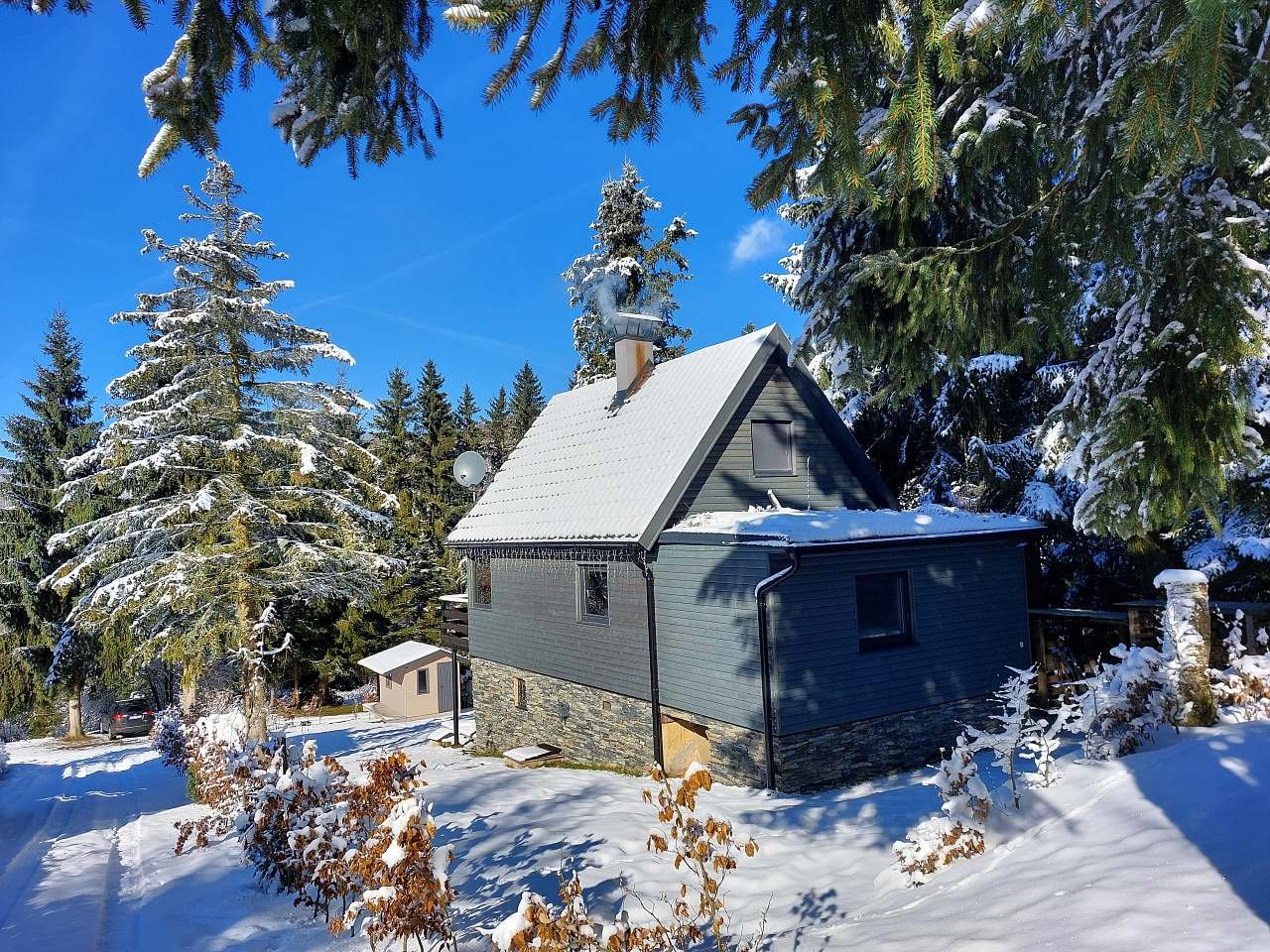 chata na zimu