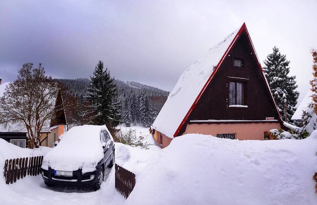 Chata v Albrechticích, Jizerské hory