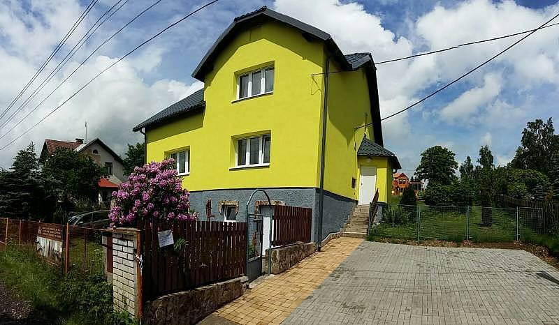 Chata v létě