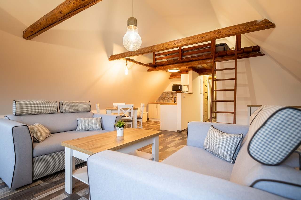 Čtyřlůžkový apartmán