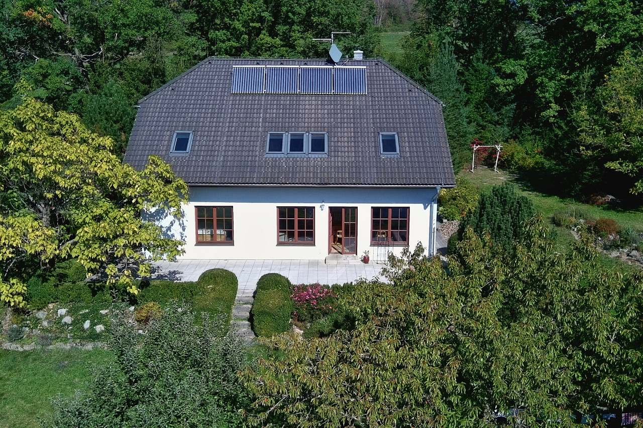 Dům Bezděkovec z ptačí perspektivy