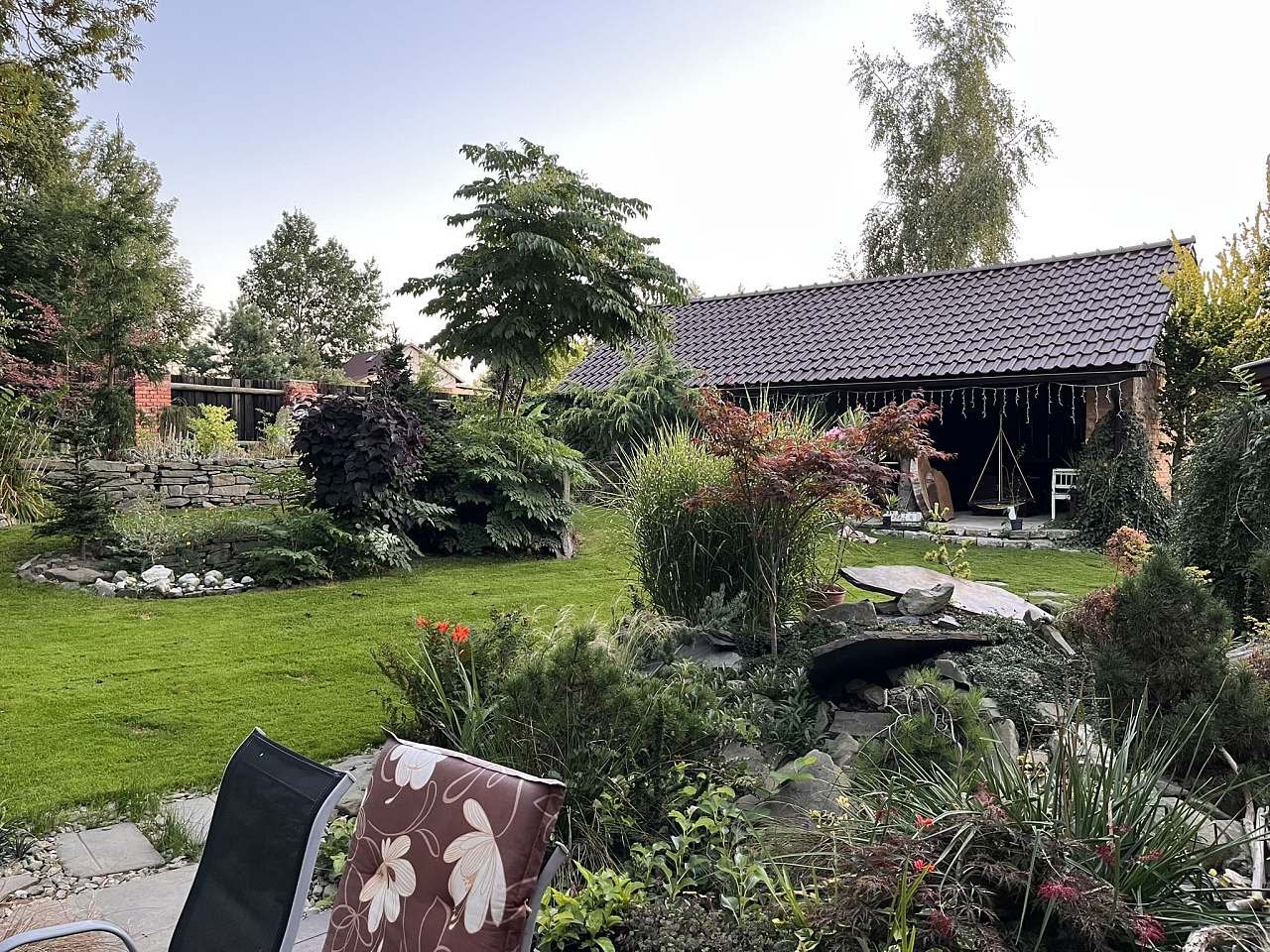 Dům Rakytník - venkovní posezení