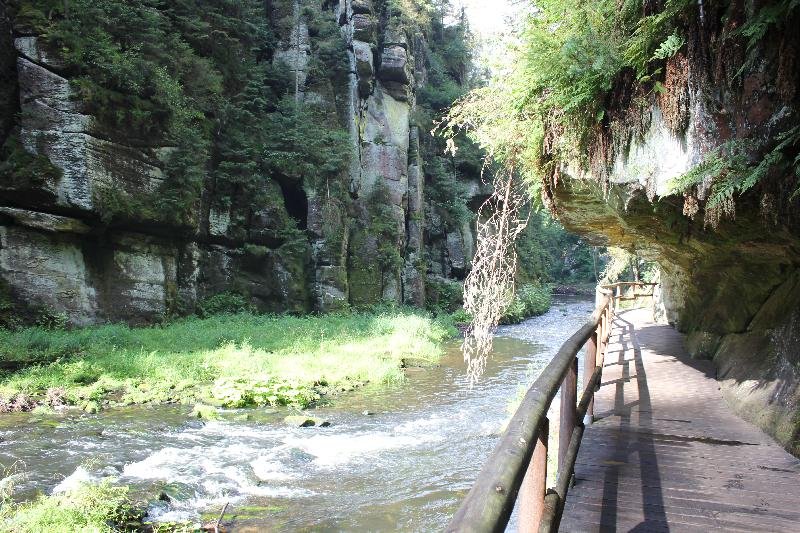 Edmundova soutěska na Kamenici