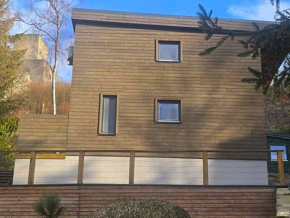 Hillside cabin pod hradem Landštejnem