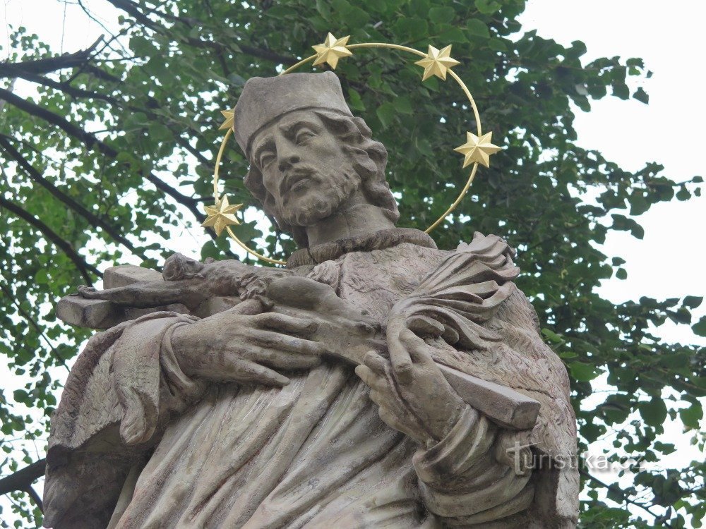hornovidimská socha sv. Jana Nepomuckého