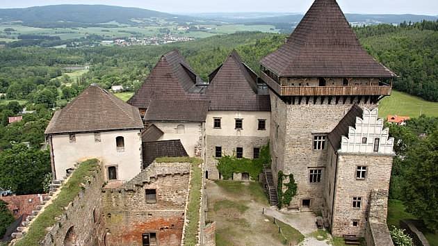 hrad Lipnice nad Sázavou