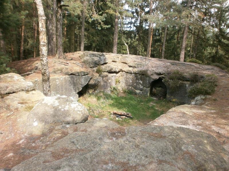 hrad v Dolní Chřibské