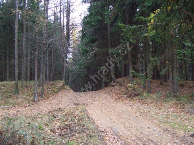 hradiště Obrova noha