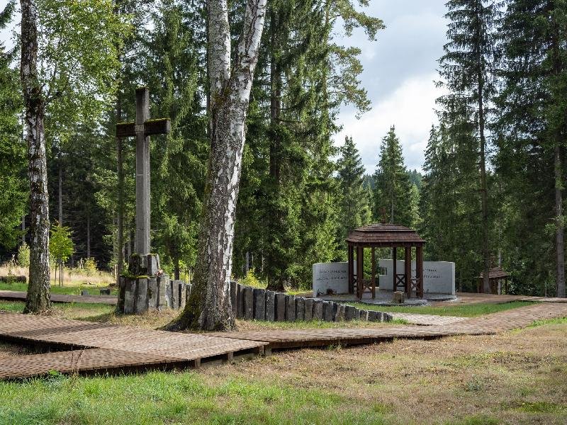 hřbitov zajateckého tábora z 1. světové války