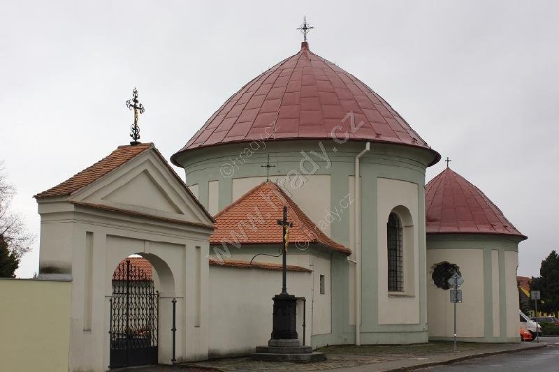 hřbitovní kaple sv. Jana Křtitele se špitálem