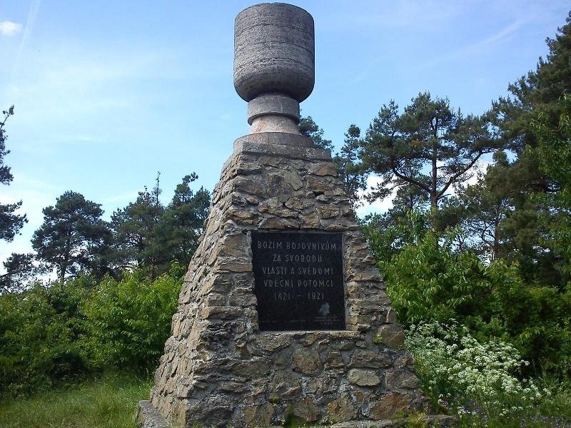 husitský památník na Žalově