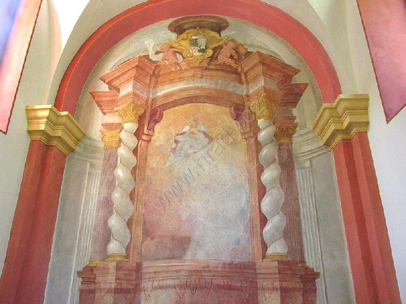 kaple sv. Eustacha, Huberta a Jiljí (Eustachova kaple)