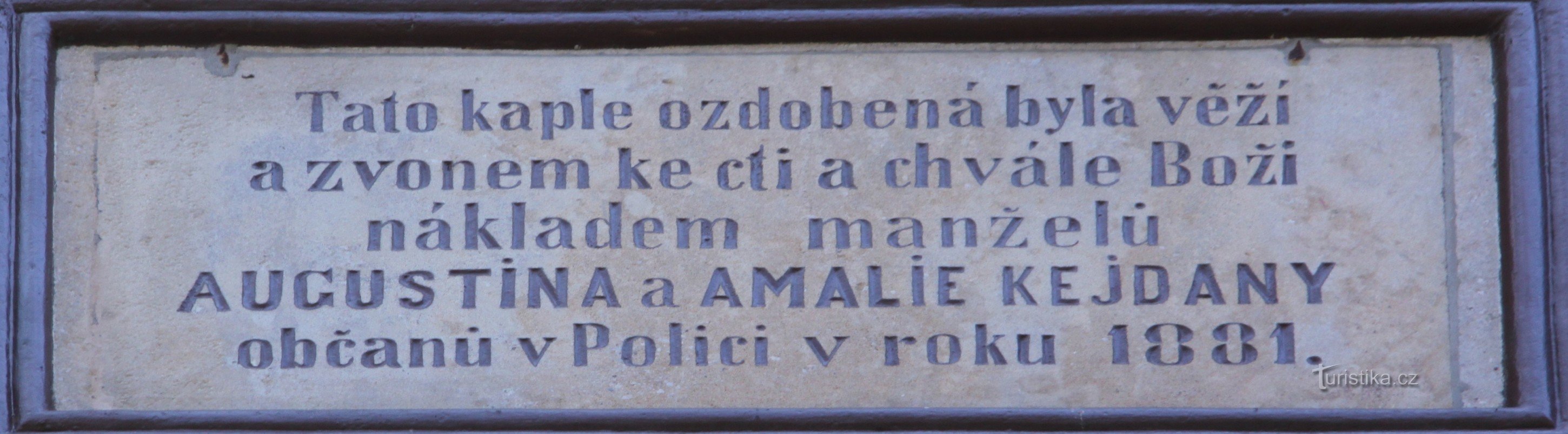 KAPLE SV. KŘÍŽE OSTAŠ