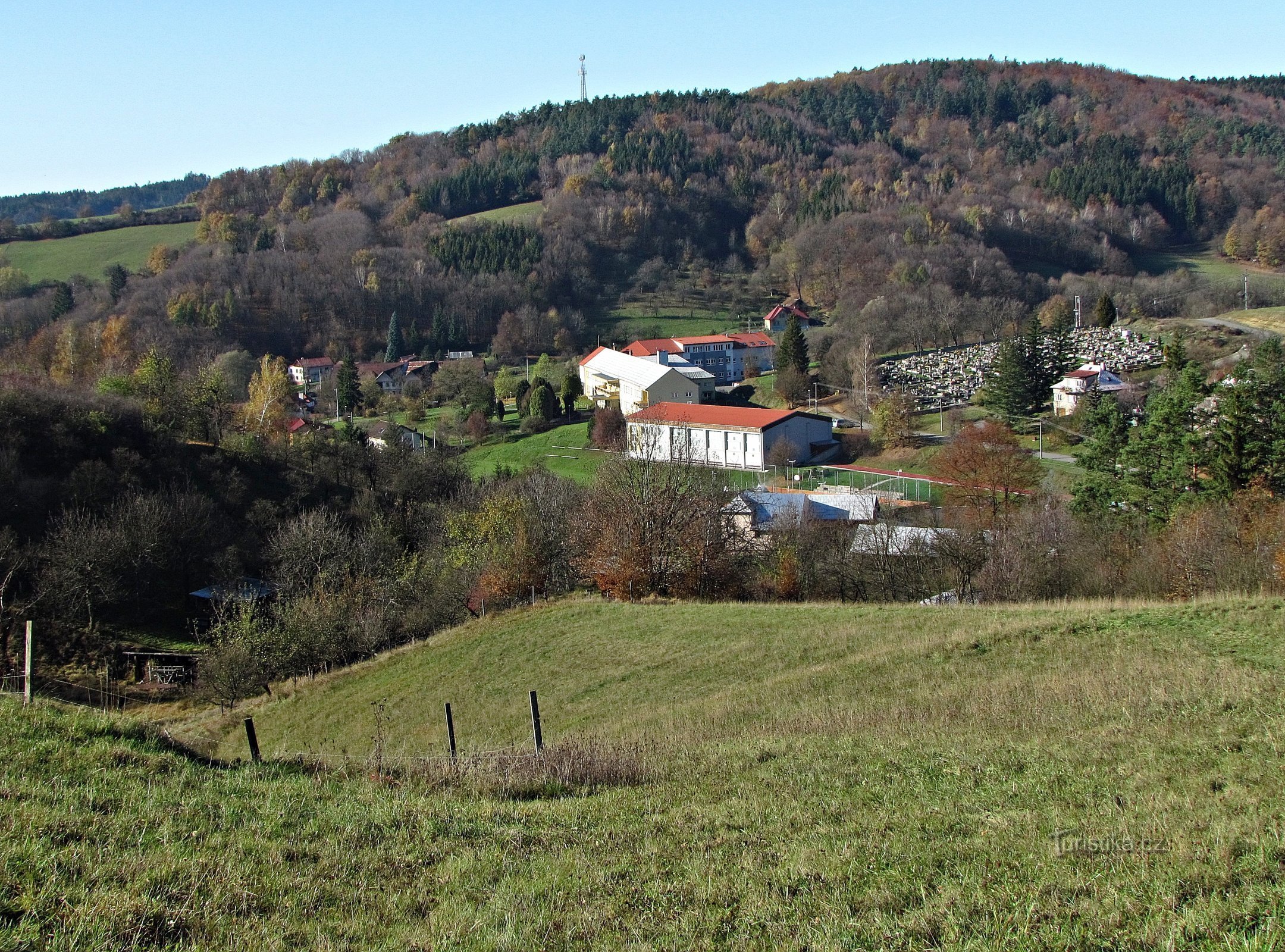 Kašava - výhledy pod Vinohrádkem