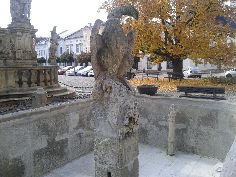 kašna s orlem