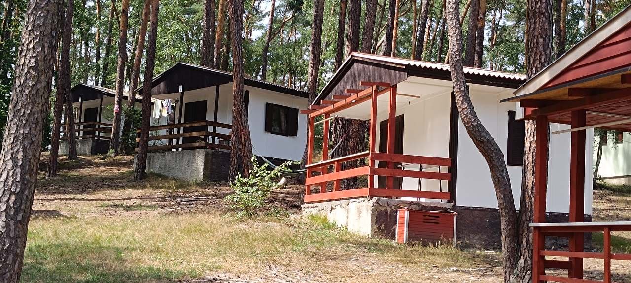 Kemp u Hedviky u Máchova jezera