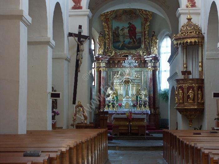 klášter benediktinů u kostela sv. Jana Křtitele