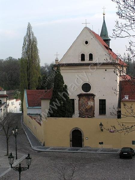 klášter kapucínů s kostelem Panny Marie a sv. Andělů