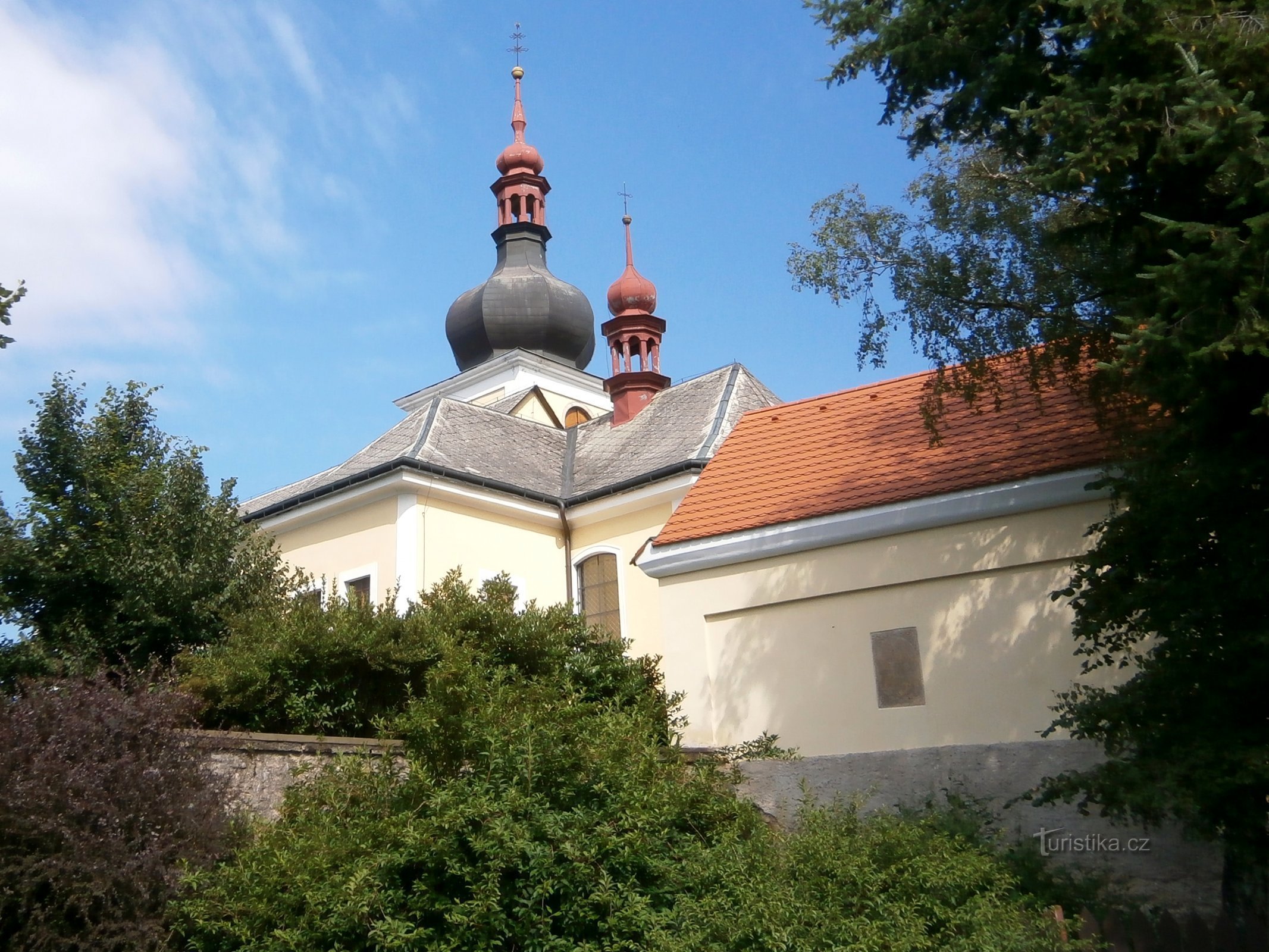 Kostel Nanebevzetí Panny Marie (Česká Skalice, 5.7.2017)