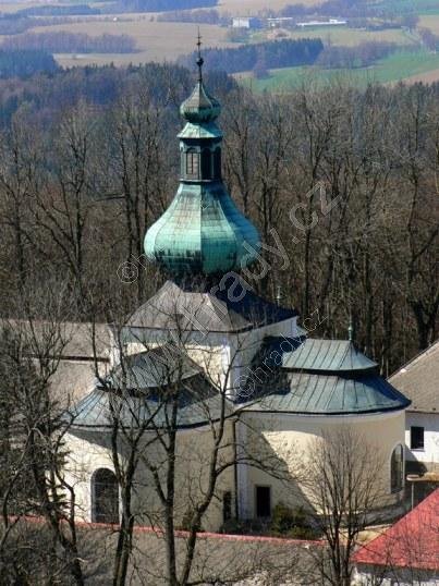 kostel Nejsvětější Trojice na Křemešníku