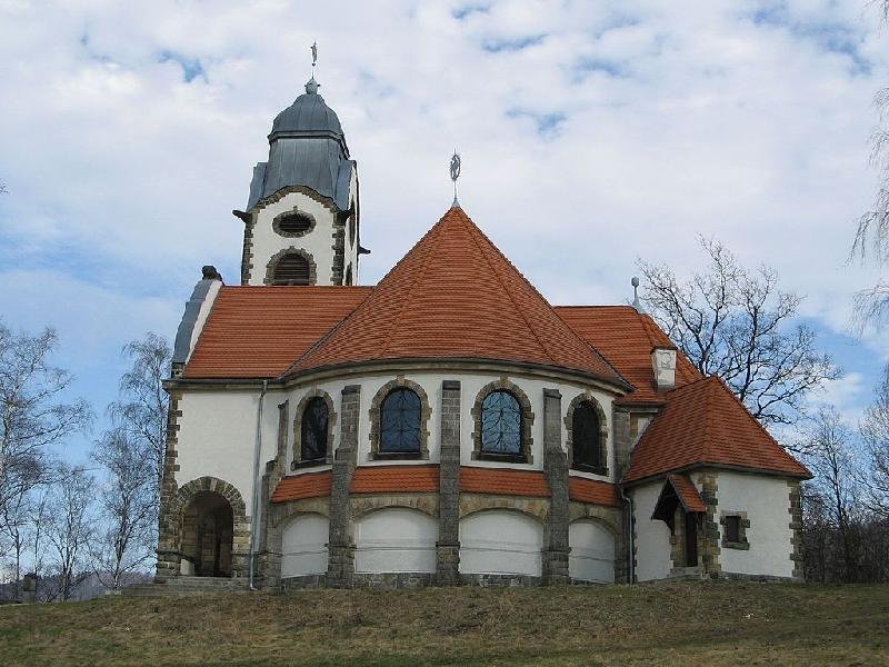 kostel Neposkvrněné Panny Marie Královny andělů U obrázku